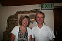 Guest speaker Tony Shute with his wife at the August 3rd 2010 Club Lotus Avon meeting